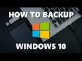 How to Backup Windows 10 Using File History Beginners Guide