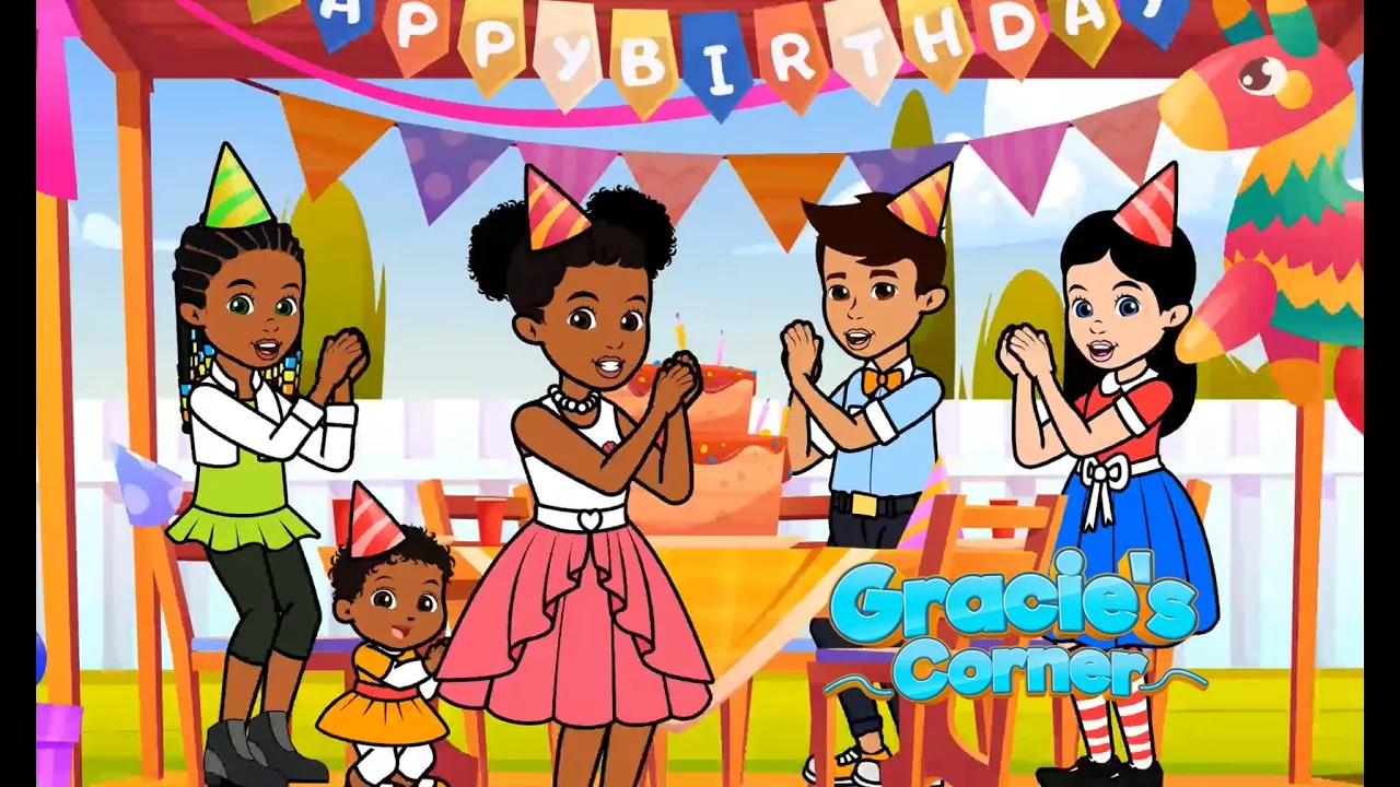 Happy Birthday Song | Gracie's Corner | Nursery Rhymes + Kids Songs Happy Birthday Song | Gracie's Corner | Nursery Rhymes + Kids Songs