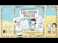 Snoopy Charlie Brown Coloring Pages Fun Peanuts Coloring for Kids