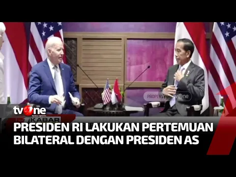 Momen Pertemuan Bilateral Jokowi dan Joe Biden