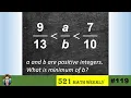 521 Math The smallest integer most people get it wrong