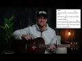 Brandon Lake || Miracle Child || Acoustic Guitar Lesson w/ Lyrics & Chords