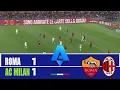 Lagu ROMA vs AC MILAN 1-1 | 2026 Serie A | Match Highlights