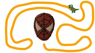 Timer 2 minute | T - Rex VS Spider - Man