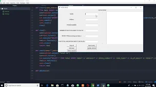 python tkinter tutorial 5 sql3 backend part 2
