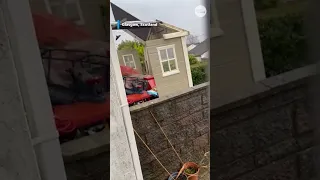 Storm Eowyn's strong winds hit Ireland, Northern Ireland and the UK