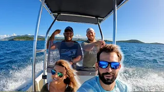 Spearfishing in Fiji