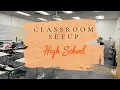 Classroom Setup High School Teacher Boho Secondary Classroom