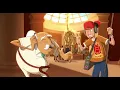 Curious George - George was following The Man with The Yellow Hat