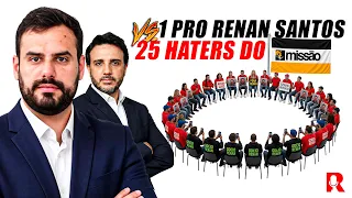 1 PRÓ - RENAN SANTOS X 25 HATERS DO MISSÃO | FT. RENATO BATTISTA