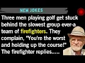 Golf Course Chaos Firefighters Response to Golfers Complaints Will Leave You Laughing New jokes