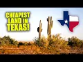 5 PLACES to BUY CHEAP LAND in TEXAS Where to Buy Cheap land in Texas