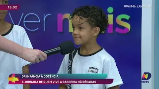 Da infância à docência: a trajetória de quem dedica décadas à arte da capoeira