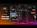 Chat App UI Design in Figma - Build a Messaging App from Scratch