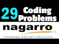 29 Nagarro Coding Problems NAGARRO CODING ROUND MyCodeShala