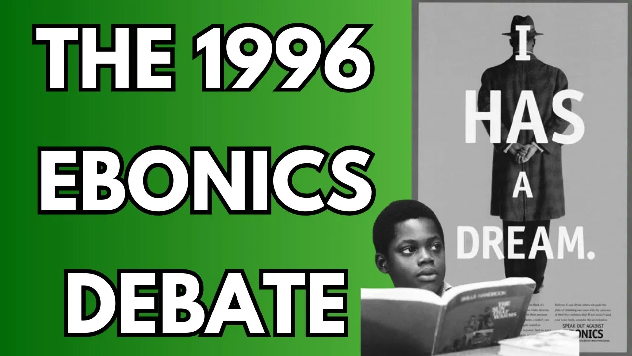 Remember When Ebonics Was Controversial?