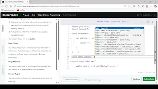 Java Inheritance pt 2 Hacker Rank