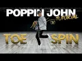 Download Lagu How to do the Toe Spin (Dance Moves Tutorials) Poppin John | MihranTV(@MIHRANKSTUDIOS)