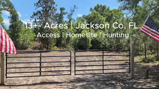 12 8 - Acres for Sale in Cottondale FL Mini Farm Hunting Land in Jackson County