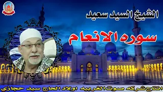 الشيخ السيد سعيد سورة الانعام جودة عاليه HD 