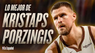 ¡Las MEJORES jugadas de Kristaps Porziņģis con los GOLDEN STATE WARRIORS!