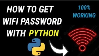 Get Wifi Password Using Python