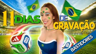 GRAVEI O MAIOR CHALLENGE DA MINHA VIDA | Bastidores #worldcupmakeup challenge da Copa do Mundo!