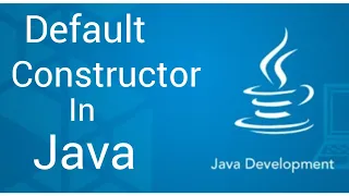 Default Constructor In Java Constructor Java Hindi