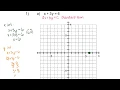 1a Find the intercepts and use to graph the line x 3y 6