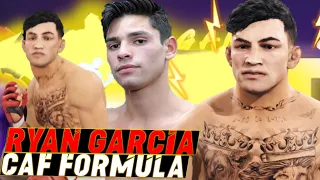 How to create Ryan Garcia in UFC 4 2023 CAF Formula