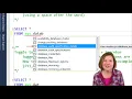 SSMS Shortcuts - IntelliSense