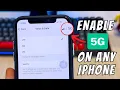 How to Enable 5G on iPhone 11 No Jailbreak