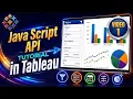 Java Script API TUTORIAL in Tableau 1