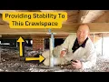 Improving an Old Home s Crawl Space Support System