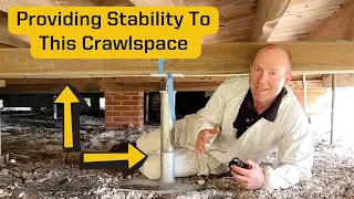 Improving an Old Home s Crawl Space Support System