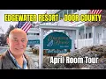 Why Door County in Late Winter Edgewater Resort Room Tour with Stunning Eagle Harbor Views