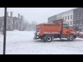 Winter Storm Niko Walking through Northampton