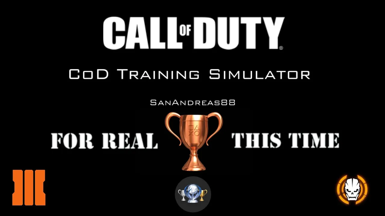 Call of Duty: Black Ops III - Training Simulator (For Real This Time Trophy)