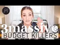 3 HUGE Wedding Budget KILLERS