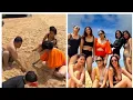 Lagu Keseruan Nagita, Nisya, Caca Tengker Main Pasir Di Pantai Bali😍