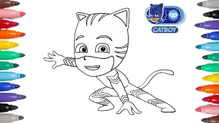 PJ Masks Catboy Coloring Pages | PJ MASKS ⚡️