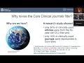 The New Clinically Useful Journals List for PubMed Searching Where to Find it and How to Use it