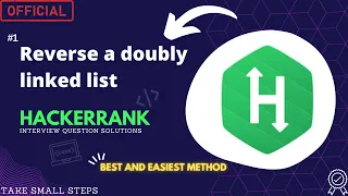 Reverse a doubly Linked List Hackerrank Solution C Easy Step in HINDI with ENGLISH SUBTITLES