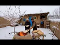 Lagu A Snowy Village Morning ❄️ | Fresh Bread \u0026 Simple Life with a Village Couple