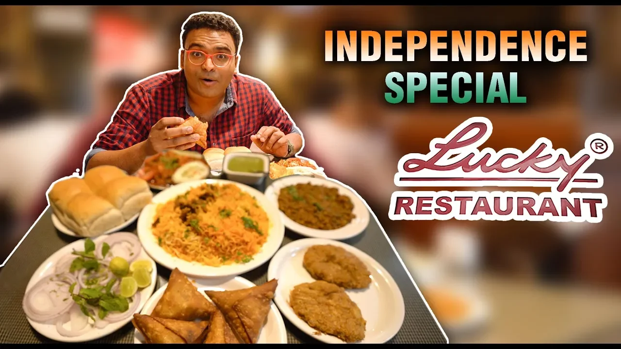 Lucky Restaurant - BEST BIRYANI In Mumbai   Mutton Kheema, Mutton Samosa & Kheema Pav  Varun Inamdar