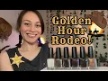 Rodeo Ready naildadddy x Tyler s Trinkets GOLDEN HOUR RODEO Collab Swatches Review