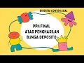 Download Lagu PPh Final Atas Penghasilan Bunga Deposito dan contoh Soal Atas Penghasilan Bunga Deposito