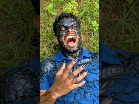 ​😱 सांप ने काटा तो बना इच्छाधारी सांप! 🐍 #shorts #viral #aivideo #art #hulk
