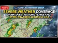 Live severe weather update for the Carolinas