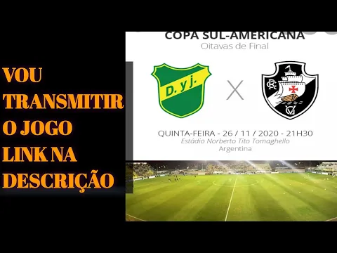 Download MP3 DEFENSA Y JUSTICIA X VASCO DA GAMA!!! LINK NA DESCRIÇÃO PRA ASSISTIR O JOGO.